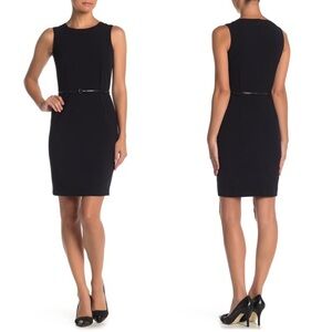 🆕Calvin Klein Women’s Belted Sheath Dress(apetite